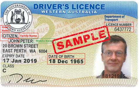 western australia international drivers licence